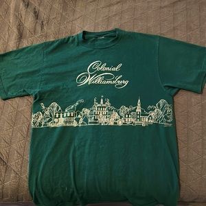 All over print. Shirt is nice quality and print is high quality